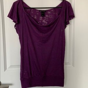 Mango stars sheer tee